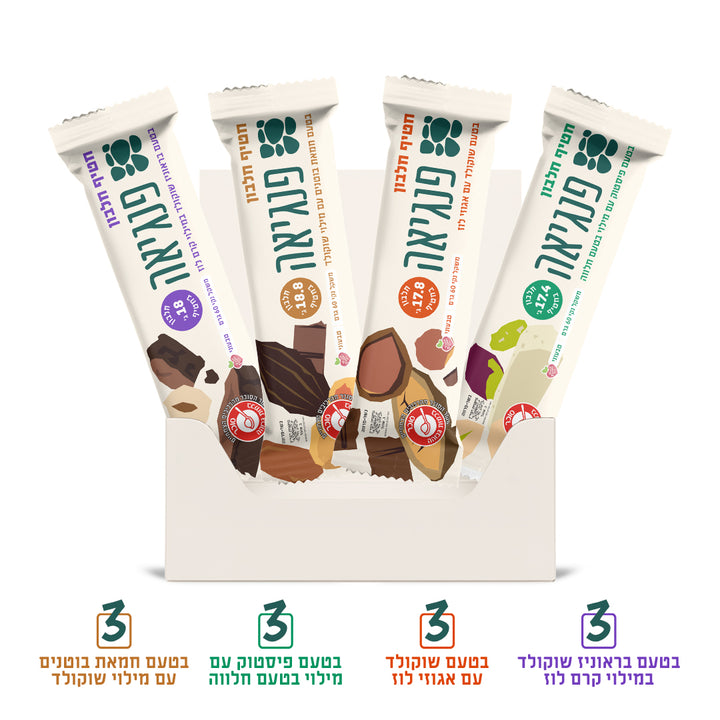 מארז חטיפי חלבון